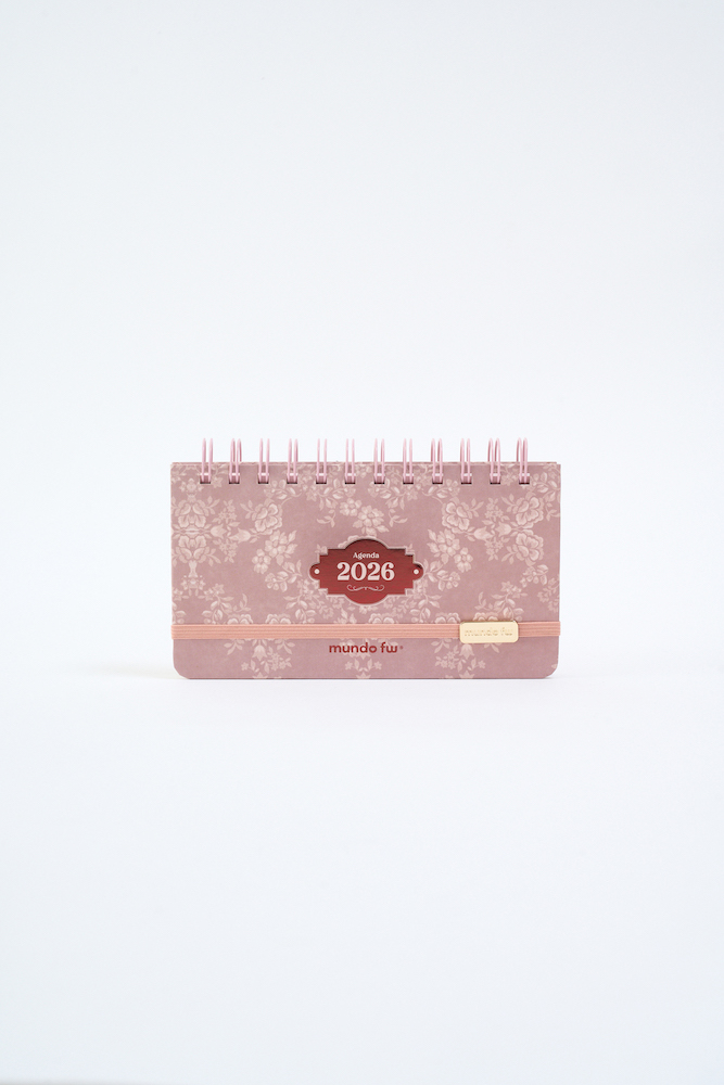  AGENDA POCKET BOHO SEMANAL 2026 FW