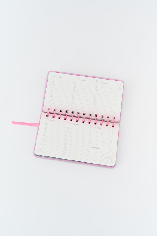 AGENDA POCKET MINIMALISTA SEMANAL 2026 FW