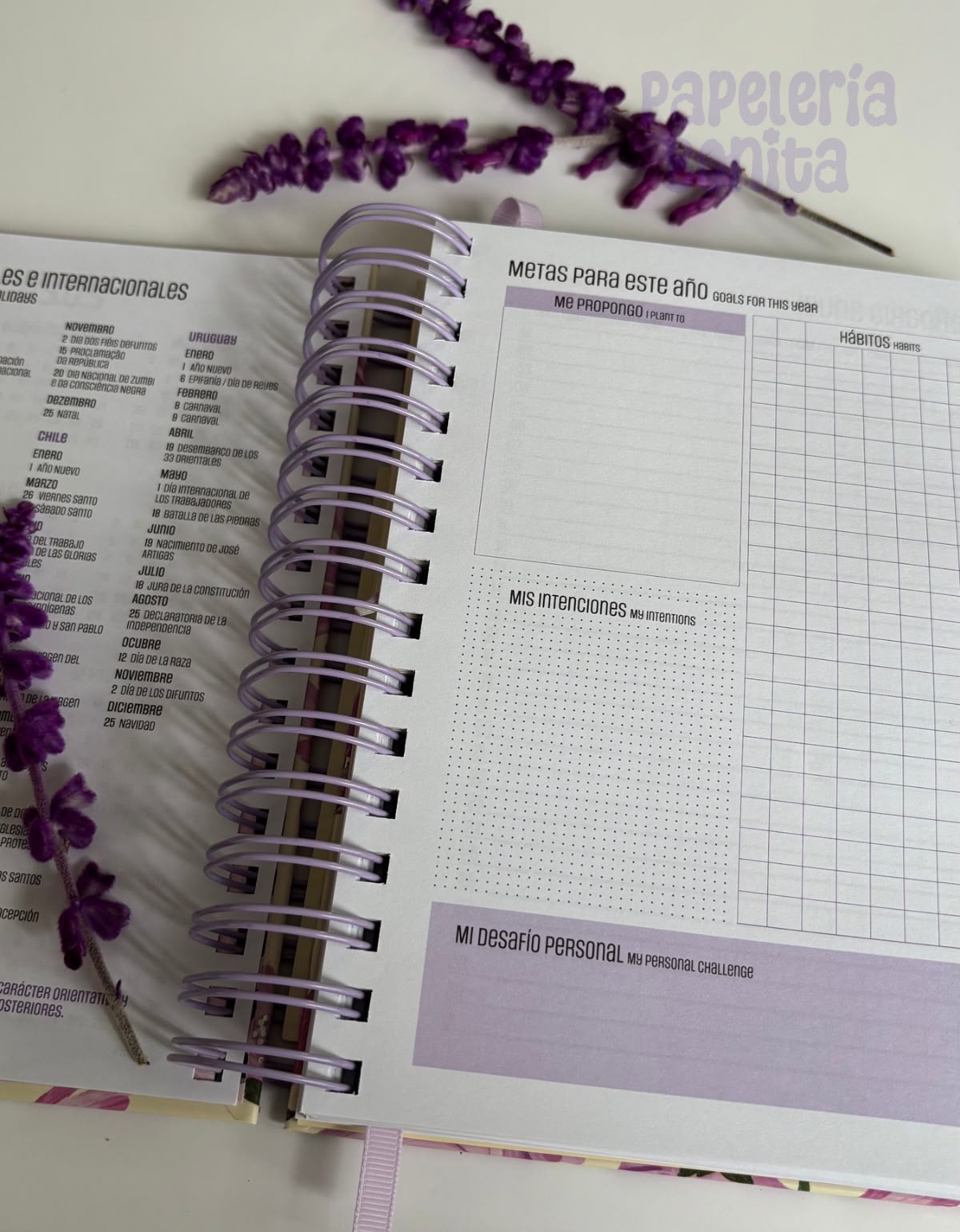 Agenda Blossom 2027 Ibi Craft