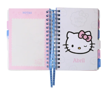 Agenda 2027 Hello Kitty día por página Mooving