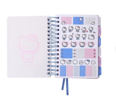 Agenda 2027 Hello Kitty día por página Mooving