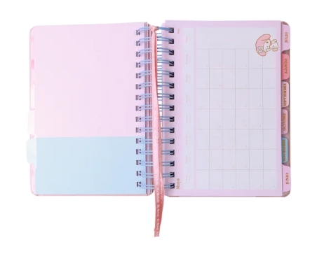 Agenda Mooving My Melody 2027 diaria