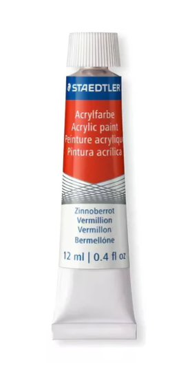 24 Tubos De 12ml Pintura Acrílica Staedtler Colores Intensos