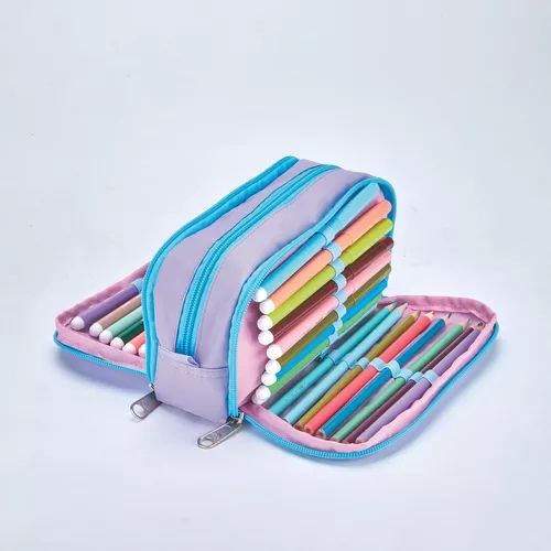 Cartuchera Starpak Plain Pouch Lavanda Filgo