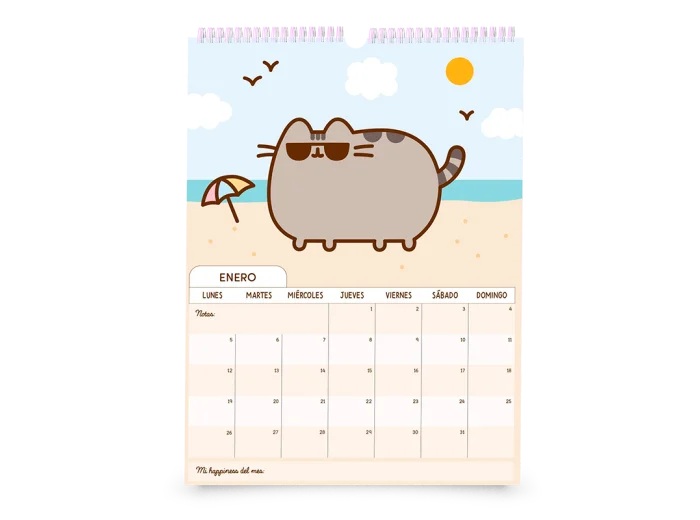 Calendario Mooving Pusheen