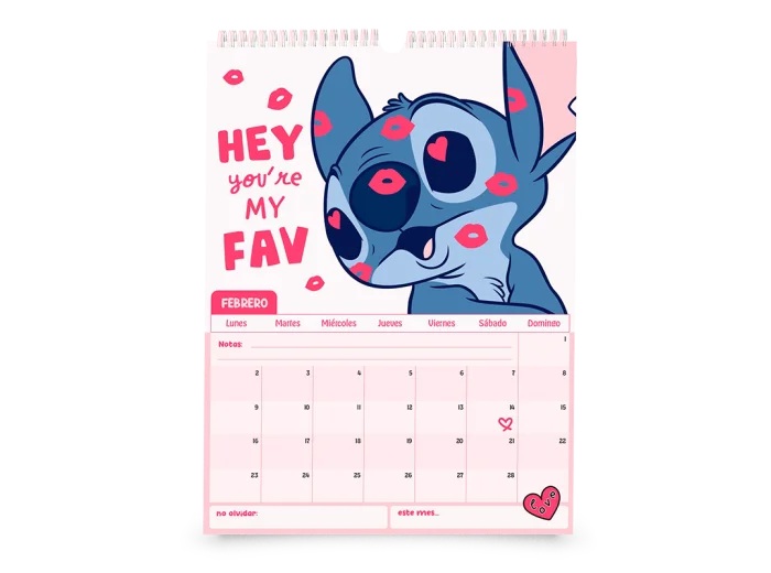 Calendario Mooving Stitch