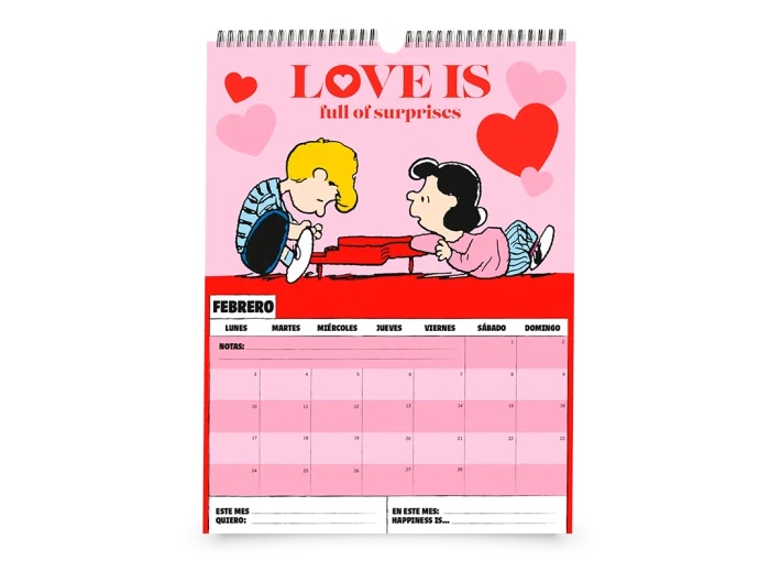 Calendario Snoopy Mooving