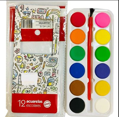 Acuarela Filgo x 12 colores