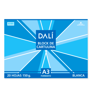 Block A3 Cartulina Blanca Dali
