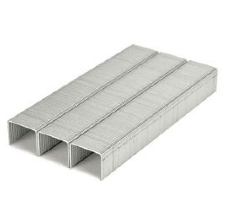 BROCHES 24/6 GALVANIZADOS CAJA DE 1000 UNDS