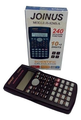 CALCULADORA CIENTIFICA JOINUS 82MS-5 10  2 DIGITOS