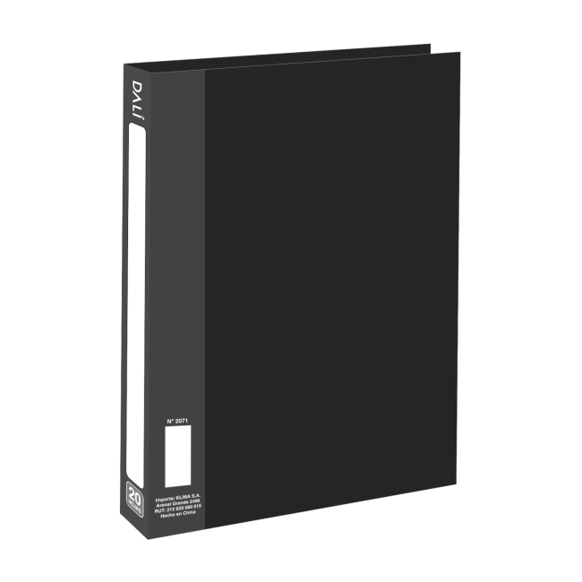 CARPETA PVC 20 FUNDASAS A4
