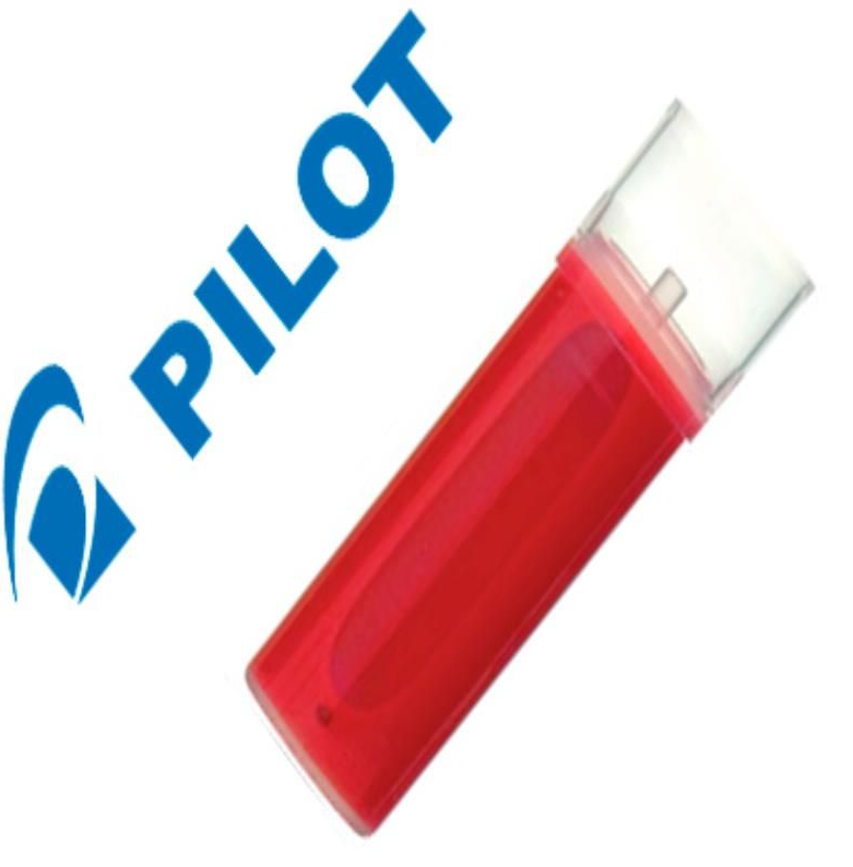 CARTUCHO PILOT PIZARRA ROJO