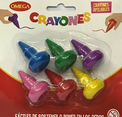 CRAYONES APILABLES 6
