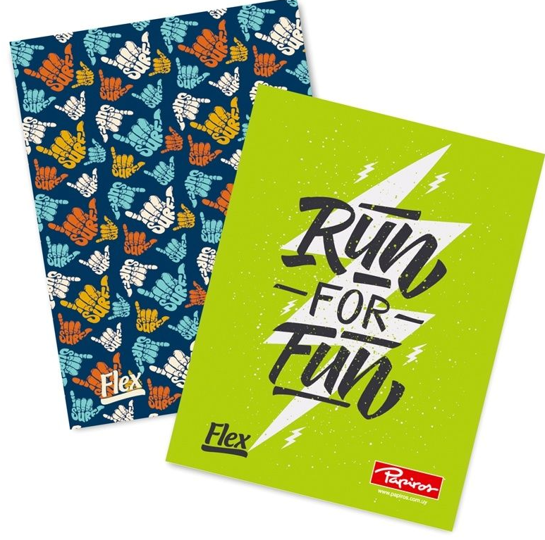 CUADERNO ENGRAPADO PAPIROSADO 48 HOJAS TAPA FLEX