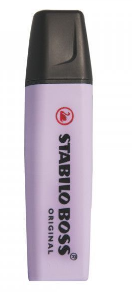 Destacador Stabilo lila Pastel Unidad