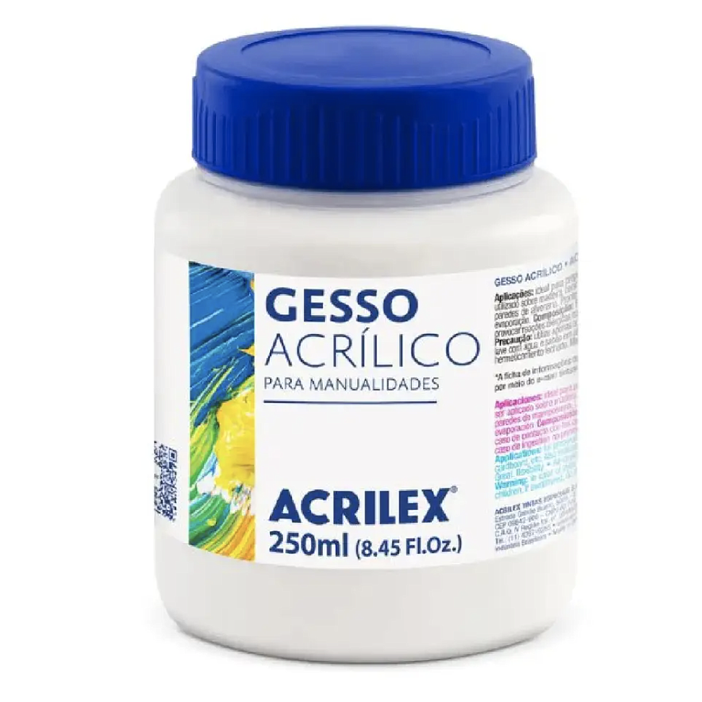 Gesso Acrílico Acrilex 250 Ml