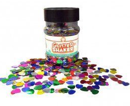 GLITTER ART CORAZONES 130 GRS