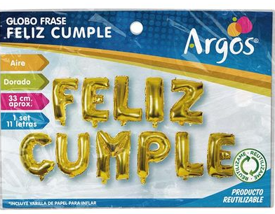 Globo Feliz Cumpleanos
