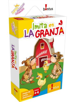 JUEGO DE CARTAS IMITA EN LA GRANJA BONTUS