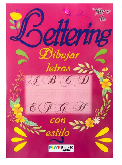 Libro De Lettering Dibujar Letras Con Estilo X Unidad