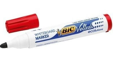MARCADOR DE PIZARRA ROJO BIC GRUESO