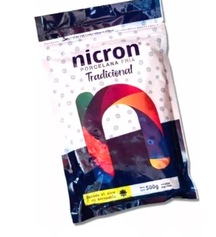 Porcelana Fria Tradicional Nicron 500 gr