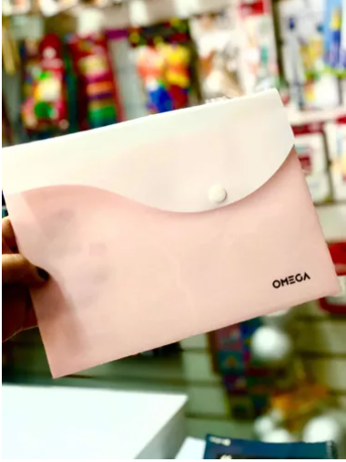 Porta Documentos Con Broche