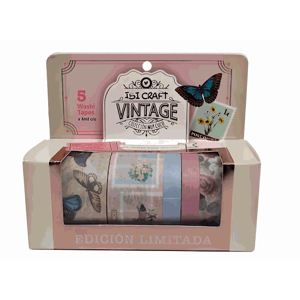 Washi tape Vintage pack x5