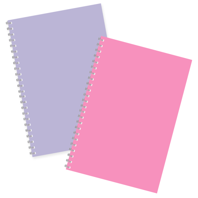 Cuaderno A5 Súper Tapa Dura Pastel