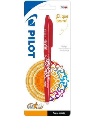 Pilot Frixion Azul