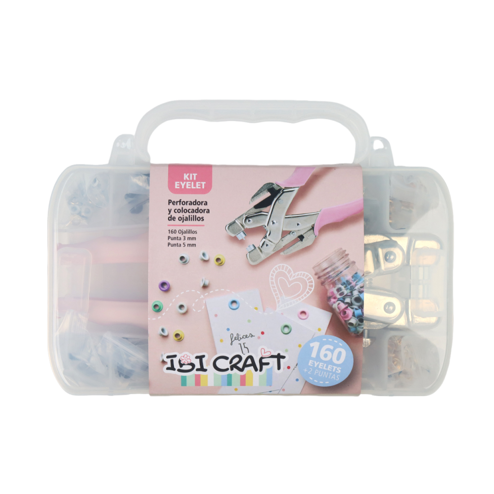 Kit Perforadora Ojalillos Ibi Craft