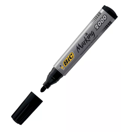 Marcador Permanente Bic Negro