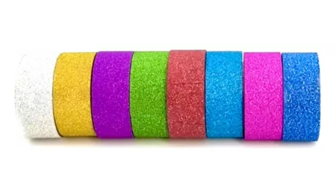 Cinta Adhesiva Decorativa Washi Tape Pack X10 Unidades