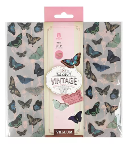 Papel Vegetal Ilustrado Vintage
