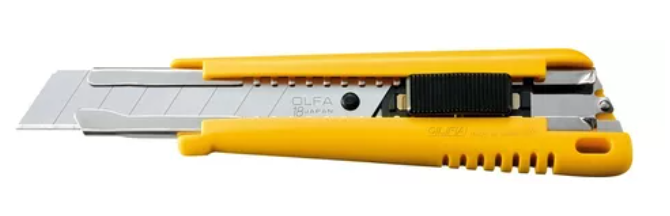 Cutter Olfa Exl Con Sistema De Bloqueo Automatico De 18mm