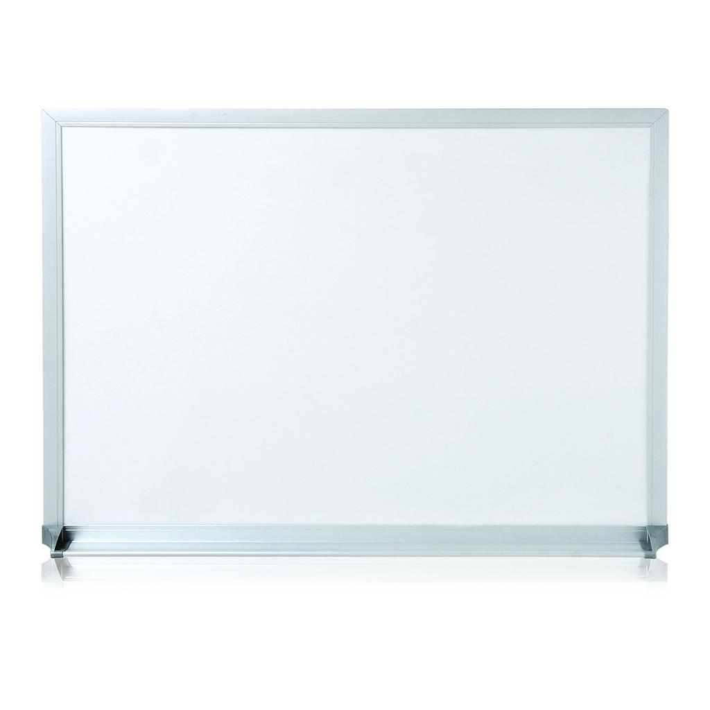 PIZARRA BLANCA MAGNÉTICA 45X60 CM., CON MARCO DE ALUMINIO