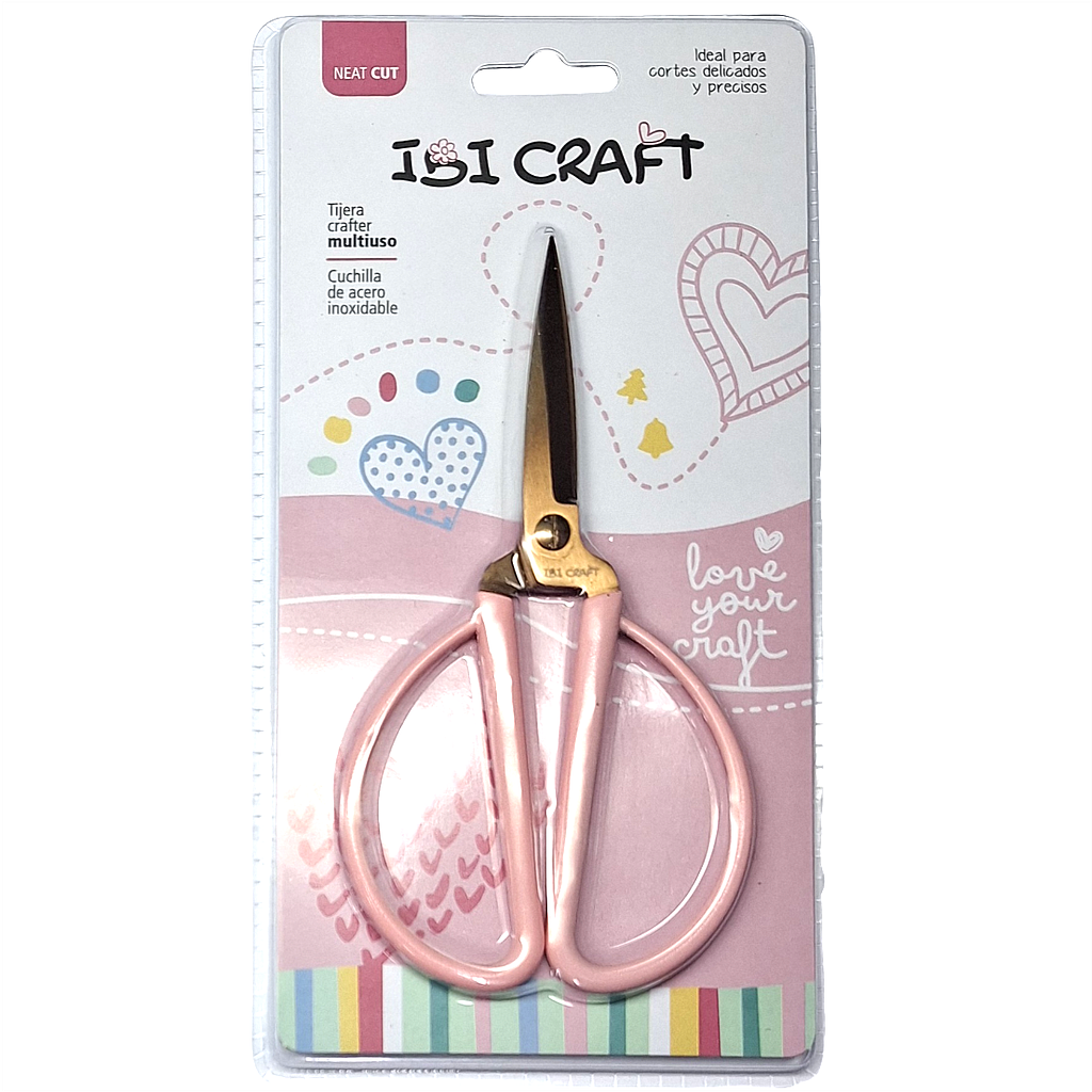 TIJERA CRAFTER IBI CRAFT MULTIUSO, DE PRECISIÓN