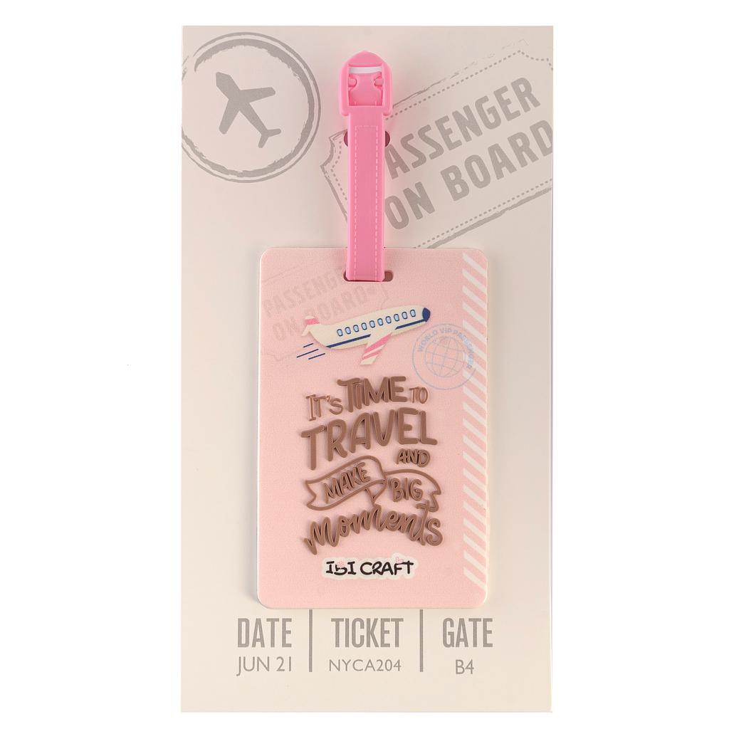 ETIQUETA P/EQUIPAJE IBI CRAFT TRAVEL