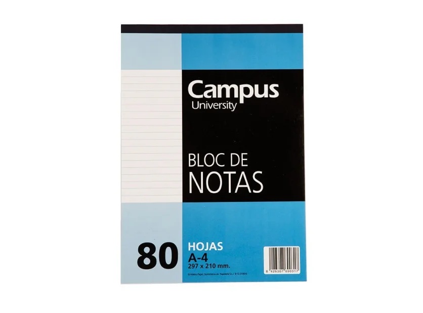 Block A4 Campus Rayado 80 h