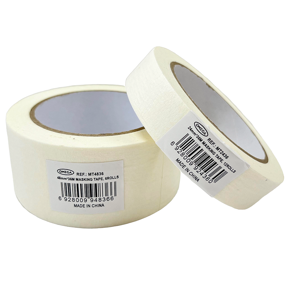 CINTAS DE ENMASCARAR OMEGA 24mm x 36m