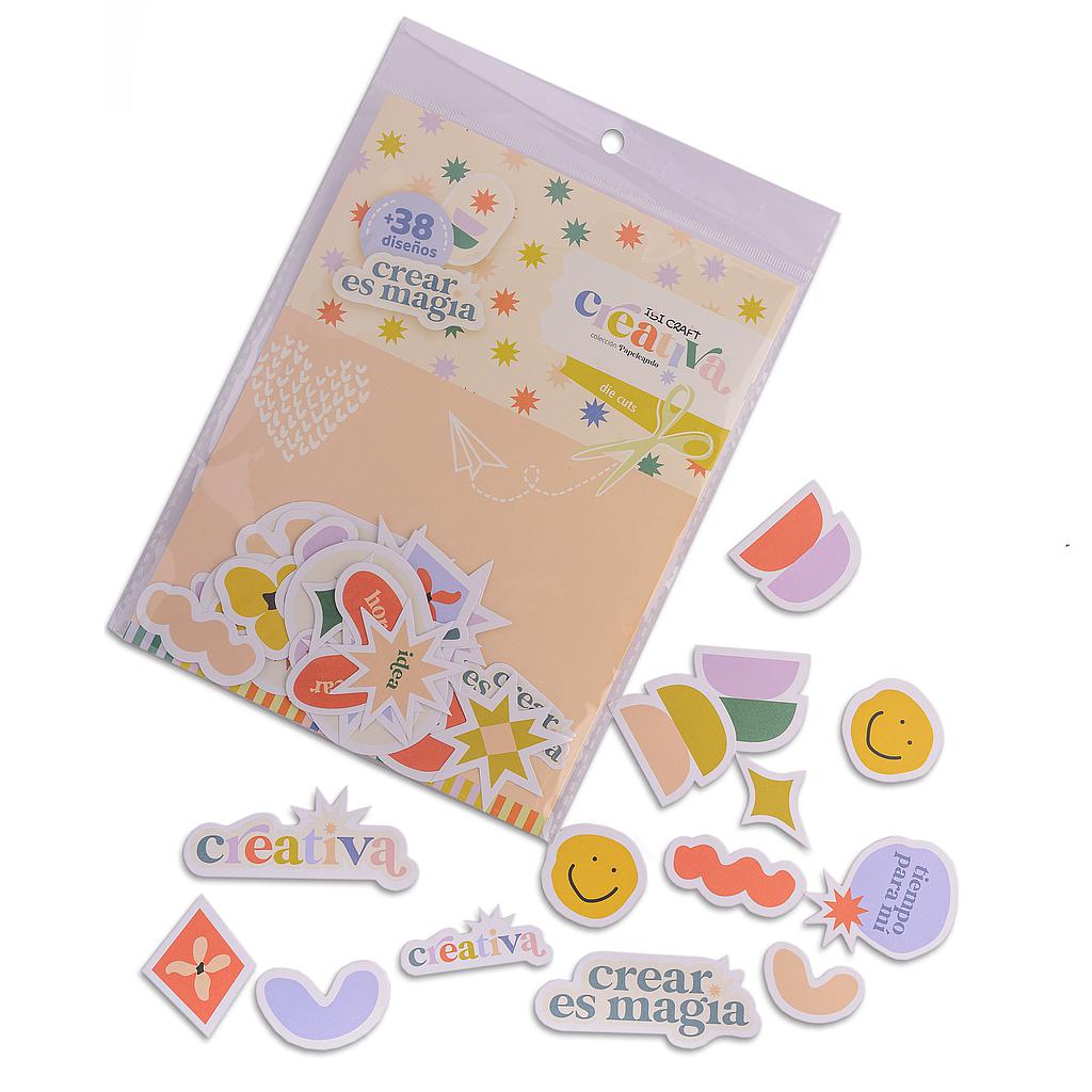 SET DE +38 TROQUELES IBI CRAFT, COLECCIÓN "CREATIVA"