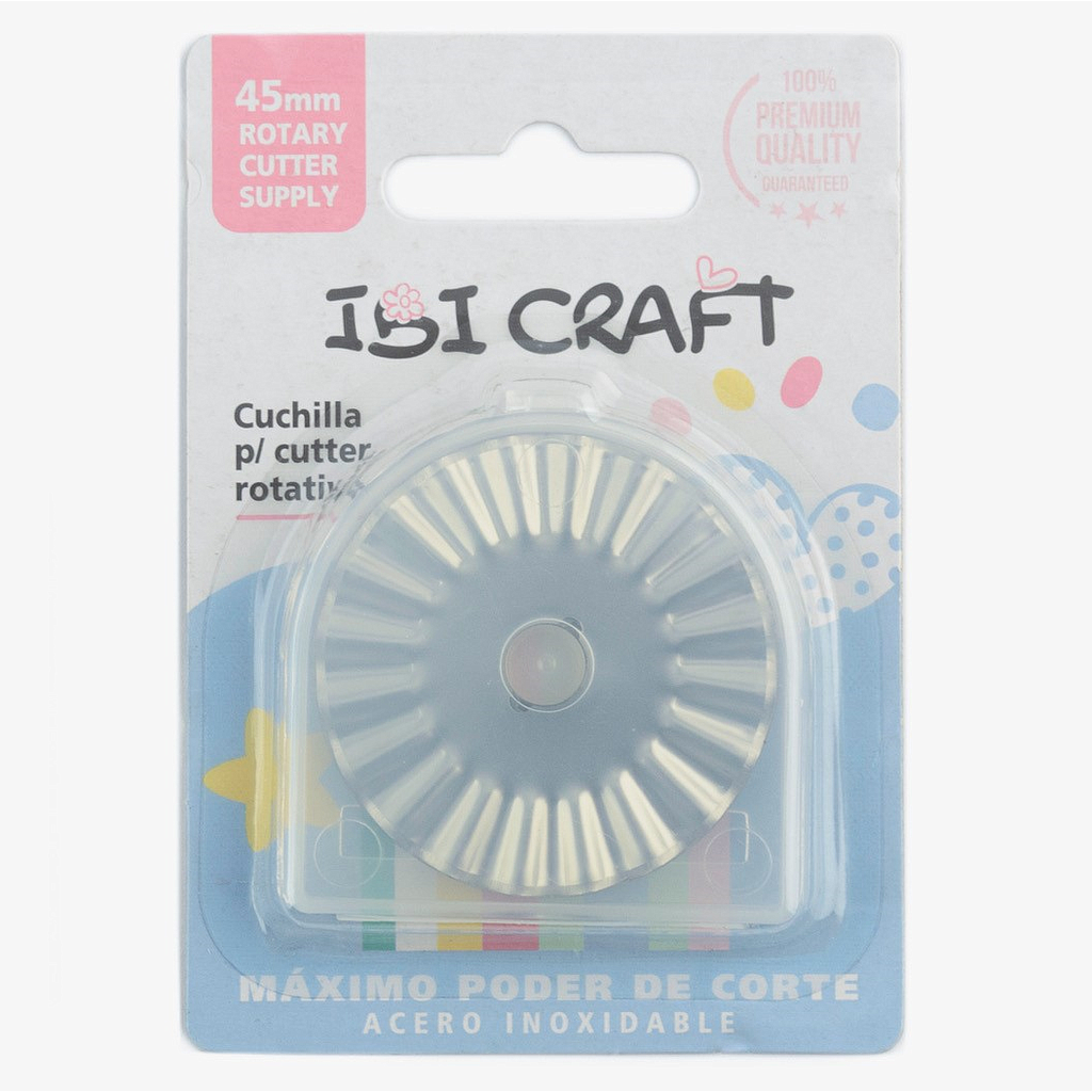 SET x 3 CUCHILLAS ROTATIVAS IBI CRAFT, 45 mm