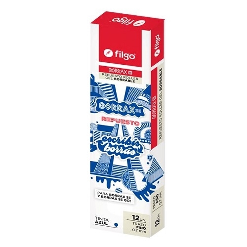 Filgo repuesto gel borrable borrax x4