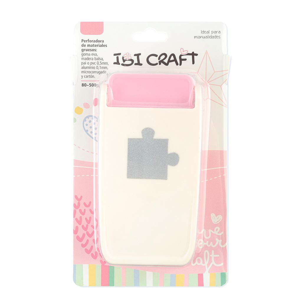 PERFORADORA DE 38 mm FORMA DE PUZZLE