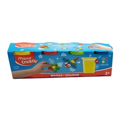 Masa de Moldear Maped Creativ x4 Colores