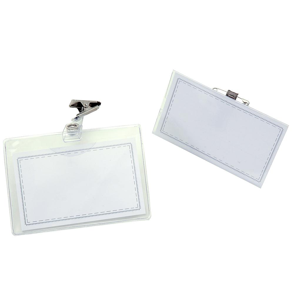 SOLAPEROS CON ALFILER Y PINZA x 50 unds 55x90 mm