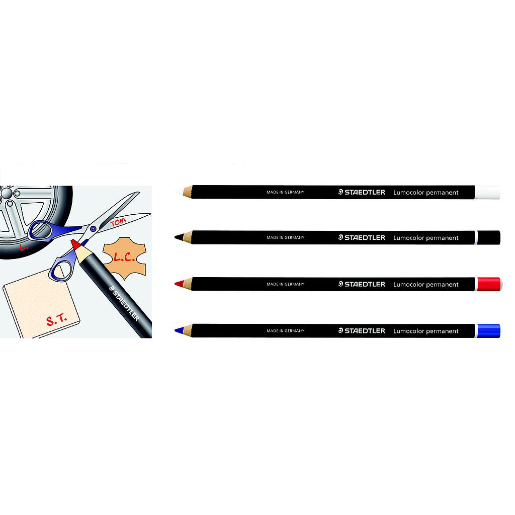 LÁPIZ PARA USOS ESPECIALES STAEDTLER GLASOCHROM Graso Blanco