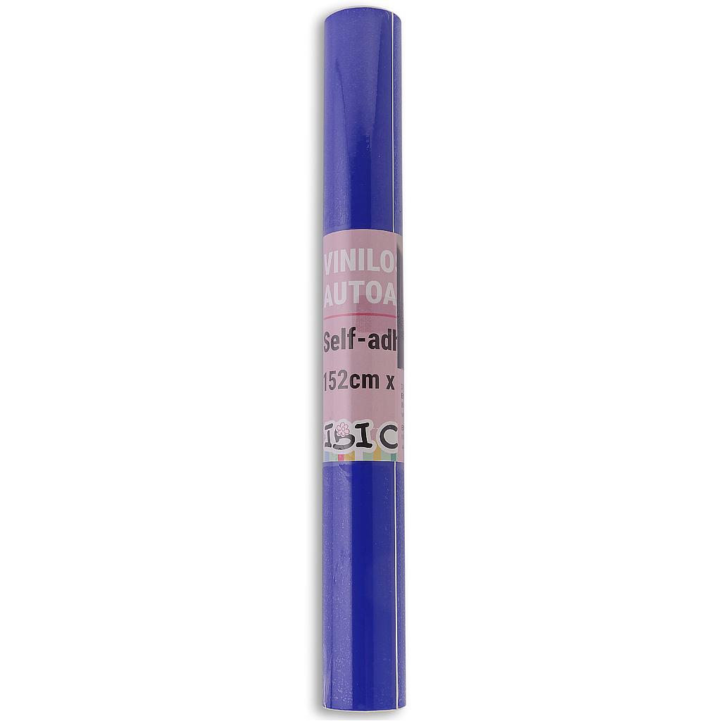 ROLLO DE VINILO AUTOADHESIVO IBI CRAFT, AZUL