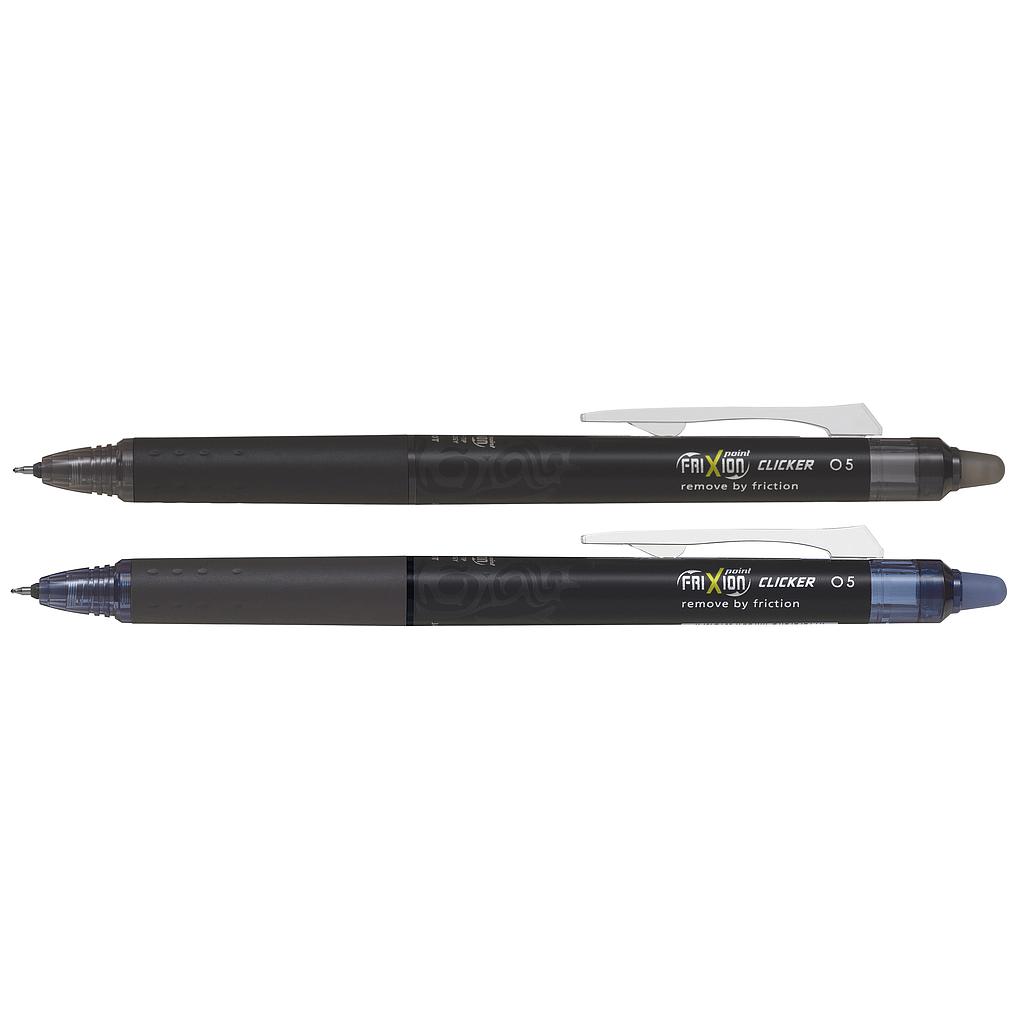 BOLÍGRAFO PILOT FRIXION 0.5 MM NEGRO Retractil